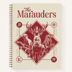 HARRY POTTER™ The Marauders Animagus Graphic Notizblock