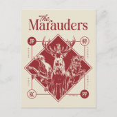 HARRY POTTER™ The Marauders Animagus Graphic Postkarte (Vorderseite)
