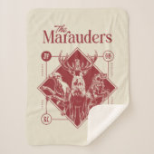 HARRY POTTER™ The Marauders Animagus Graphic Sherpadecke (Vorderseite)
