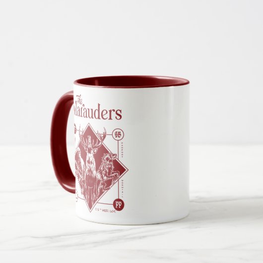 HARRY POTTER™ The Marauders Animagus Graphic Tasse (Vorderseite Links)