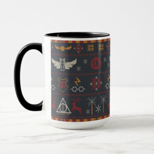 HARRY POTTER™ Themen-Kreuzstichmuster Tasse (Links)