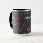 HARRY POTTER™ Themen-Kreuzstichmuster Tasse (Vorderseite Links)