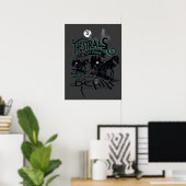 Harry Potter | Thestrals-Typografie-Grafik Poster (Heimbüro)