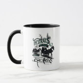 Harry Potter | Thestrals-Typografie-Grafik Tasse (Links)