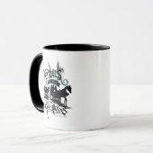 Harry Potter | Thestrals-Typografie-Grafik Tasse (Vorderseite Links)