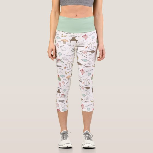 HARRY POTTER™ Tiny Magic Pattern Capri Leggings (Vorderseite)