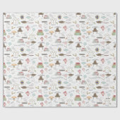HARRY POTTER™ Tiny Magic Pattern Geschenkpapier (Flach)