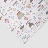 HARRY POTTER™ Tiny Magic Pattern Seidenpapier (Ausschnitt)