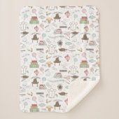 HARRY POTTER™ Tiny Magic Pattern Sherpadecke (Vorderseite)