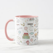 HARRY POTTER™ Tiny Magic Pattern Tasse (Links)