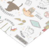 HARRY POTTER™ Tiny Magic Pattern Tischdecke (Schrägansicht)
