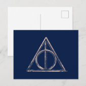 Harry Potter | Todesrelikte Wasserfarben Postkarte (Vorne/Hinten)