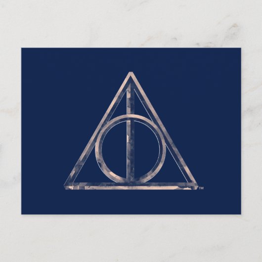 Harry Potter | Todesrelikte Wasserfarben Postkarte (Vorderseite)