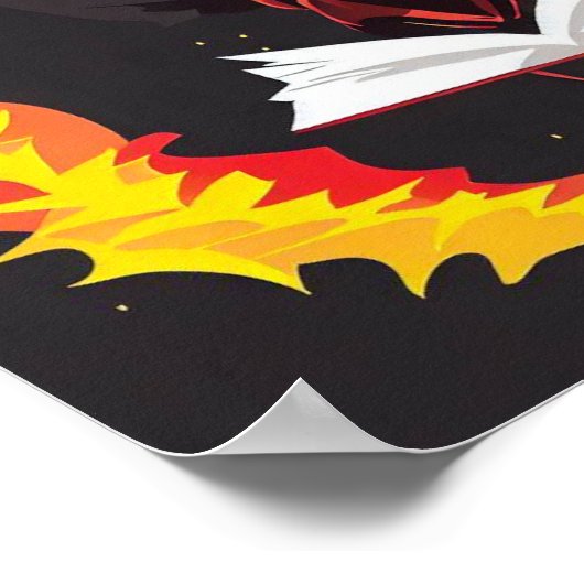 HARRY POTTER TRAARHAT| FEUER| BUCH| POSTER (Ecke)