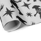 Harry Potter | Typografie der Silhouette "Freie Do Geschenkpapier (Rolleneckpunkt)