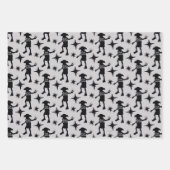 Harry Potter | Typografie der Silhouette "Freie Do Geschenkpapier Set (Vorderseite 3)