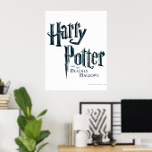 Harry Potter und das Deathly Hallow Logo 1 Poster (Heimbüro)
