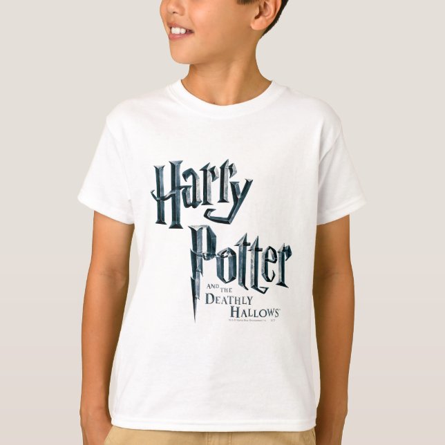Harry Potter und das Deathly Hallow Logo 1 T-Shirt (Vorderseite)