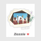 HARRY POTTER™ und das GRYFFINDOR™ QUIDDITCH™-Team Aufkleber (Blatt)