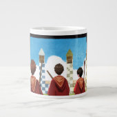HARRY POTTER™ und das GRYFFINDOR™ QUIDDITCH™-Team Jumbo-Tasse (Vorderseite)