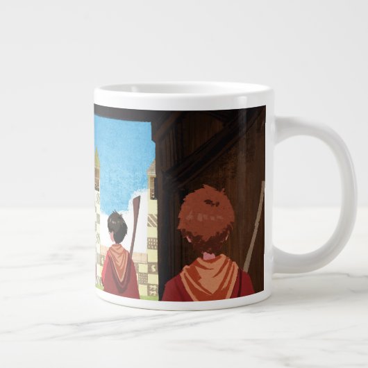 HARRY POTTER™ und das GRYFFINDOR™ QUIDDITCH™-Team Jumbo-Tasse (Rechts)