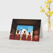 HARRY POTTER™ und das GRYFFINDOR™ QUIDDITCH™-Team Karte (Gelbe Blume)