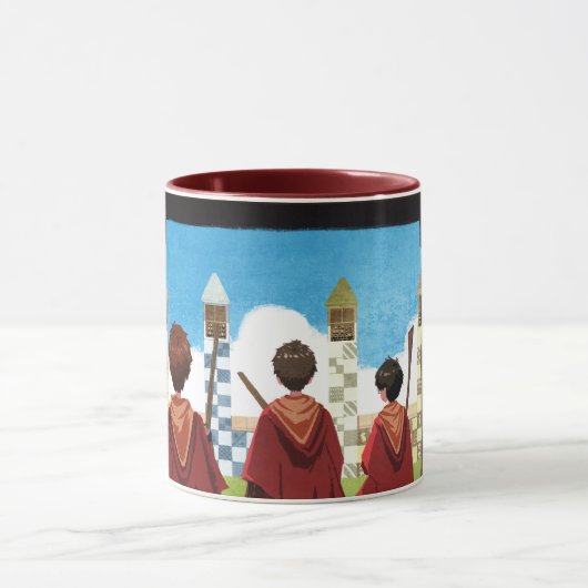 HARRY POTTER™ und das GRYFFINDOR™ QUIDDITCH™-Team Tasse (Zentrum)