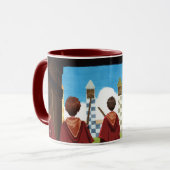 HARRY POTTER™ und das GRYFFINDOR™ QUIDDITCH™-Team Tasse (Vorderseite Links)