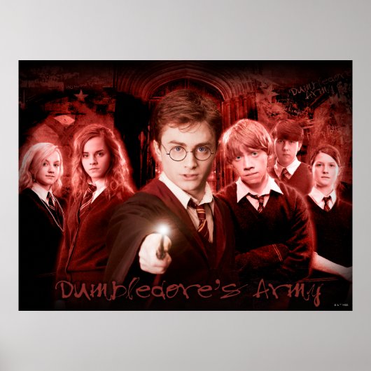 HARRY POTTER UND der AUFTRAG des PHOENIX™ Rotes Poster (Vorne)