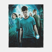 HARRY POTTER UND DER ORDEN DES PHÖNIX™ Blau Fleecedecke (Vorderseite)