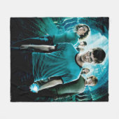 HARRY POTTER UND DER ORDEN DES PHÖNIX™ Blau Fleecedecke (Vorderseite (Horizontal))