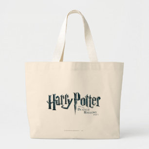 Harry Potter und der Todesrelikt-Logo 1 2 Jumbo Stoffbeutel