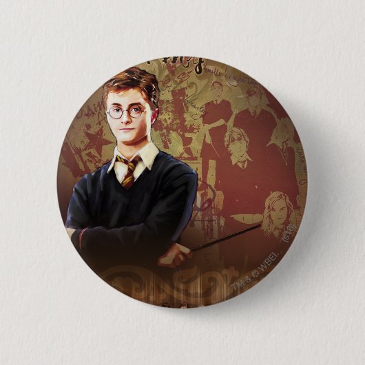 HARRY POTTER UND DIE BESTELLUNG DER FOENIX™-Collag Button (Vorderseite)