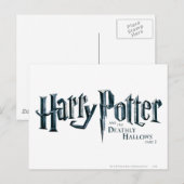 Harry Potter und die Heiligtümer des Todes Logo 1 Postkarte (Vorne/Hinten)