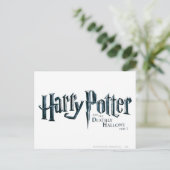 Harry Potter und die Heiligtümer des Todes Logo 1 Postkarte (Stehend Vorderseite)