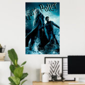 Harry Potter und Dumbledore auf Felsen 1 Poster (Heimbüro)