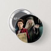 Harry Potter und Dumbledore Button (Vorne & Hinten)