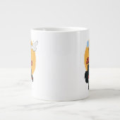 HARRY POTTER™ und Hedwig Illustration Jumbo-Tasse (Vorderseite)