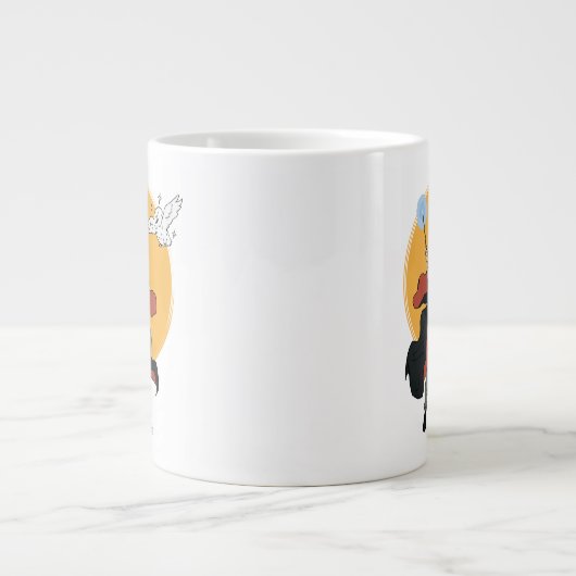 HARRY POTTER™ und Hedwig Illustration Jumbo-Tasse (Vorderseite)