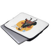 HARRY POTTER™ und Hedwig Illustration Laptopschutzhülle (Vorne Knopf)