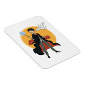HARRY POTTER™ und Hedwig Illustration Magnet (Rechte Seite)