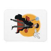 HARRY POTTER™ und Hedwig Illustration Magnet (Horizontal)