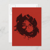 HARRY POTTER™ und Mentoren Postkarte (Vorne/Hinten)