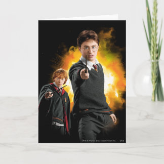 Harry Potter und Ron Weasely Karte