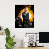 Harry Potter und Ron Weasely Poster (Heimbüro)
