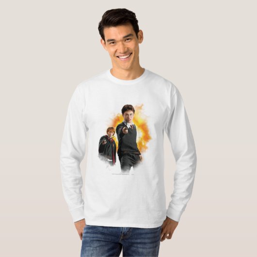 Harry Potter und Ron Weasely T-Shirt (Vorne ganz)