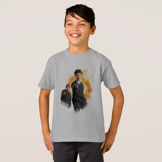 Harry Potter und Ron Weasely T-Shirt (Vorne ganz)