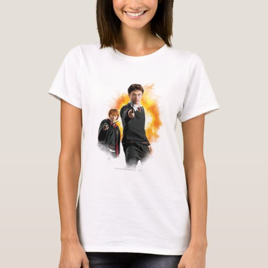 Harry Potter und Ron Weasely T-Shirt (Vorderseite)