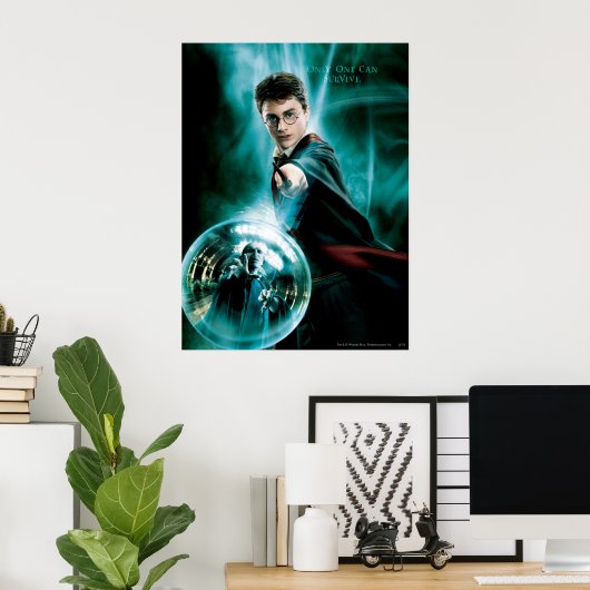 Harry Potter und Voldemort nur man können Poster (Heimbüro)