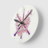 Harry Potter | Until The Very End Runde Wanduhr (Winkel)